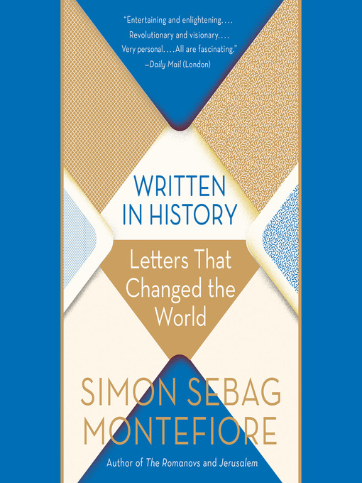 Title details for Written in History by Simon Sebag Montefiore - Wait list